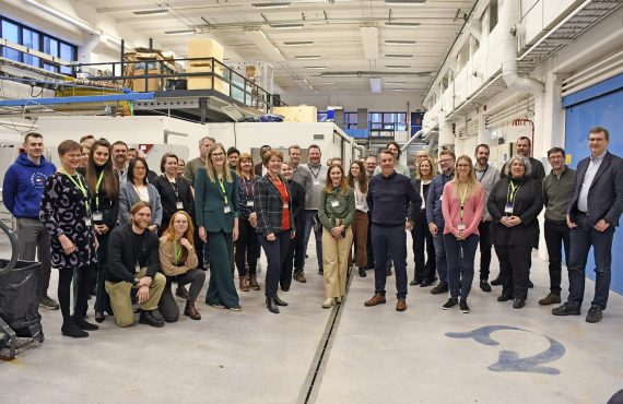 group picture of the network, including the mayor of Tromsø, Gunnar Wilhelmsen